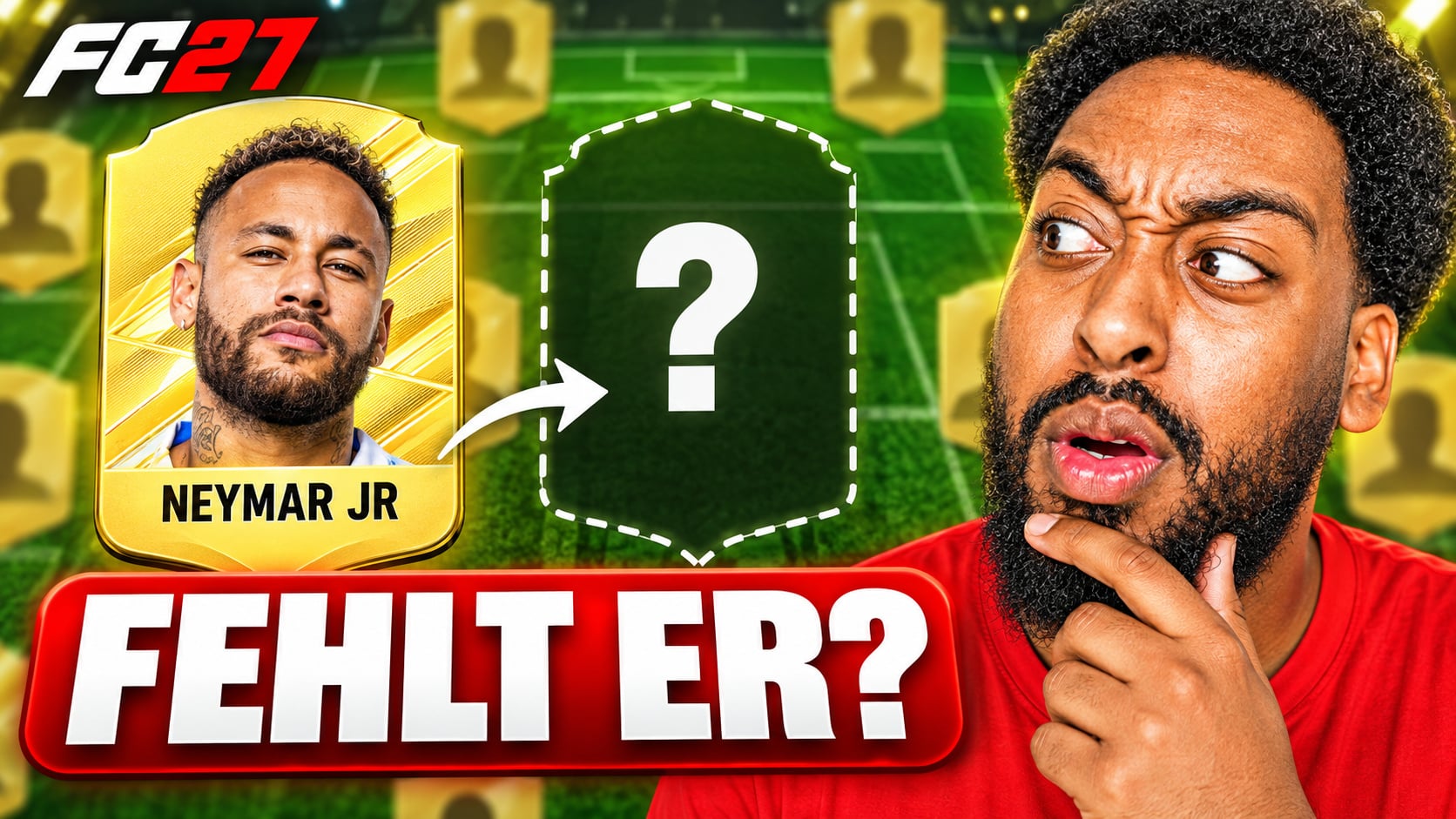 FC27, a Neymar player card, and the question FEHLER?